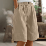 Frances | pantaloni corti in cotone confortevoli