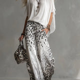 Bianca | Completo Elegante Animalier