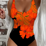 Elena | Costume Intero Floreale Eleganza Mare