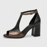 Lorenza | Sandali Tacco Geometrico