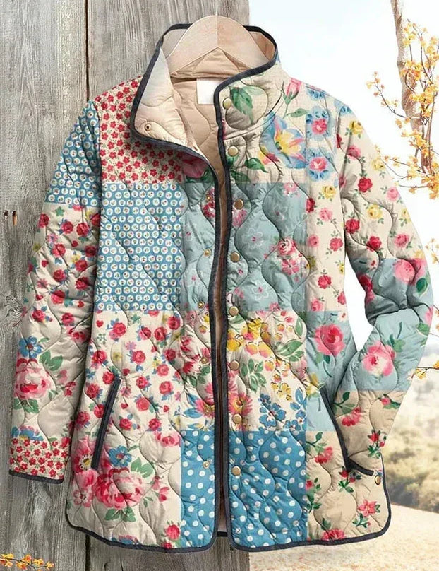 Giacca Imbottita - Viola di Amora Moda, foto 2