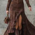 Abito Lungo con Rouches - Carlotta di Amora Moda, foto 6