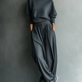 Carlotta - Insieme in Maglia con Pantalone Ampio