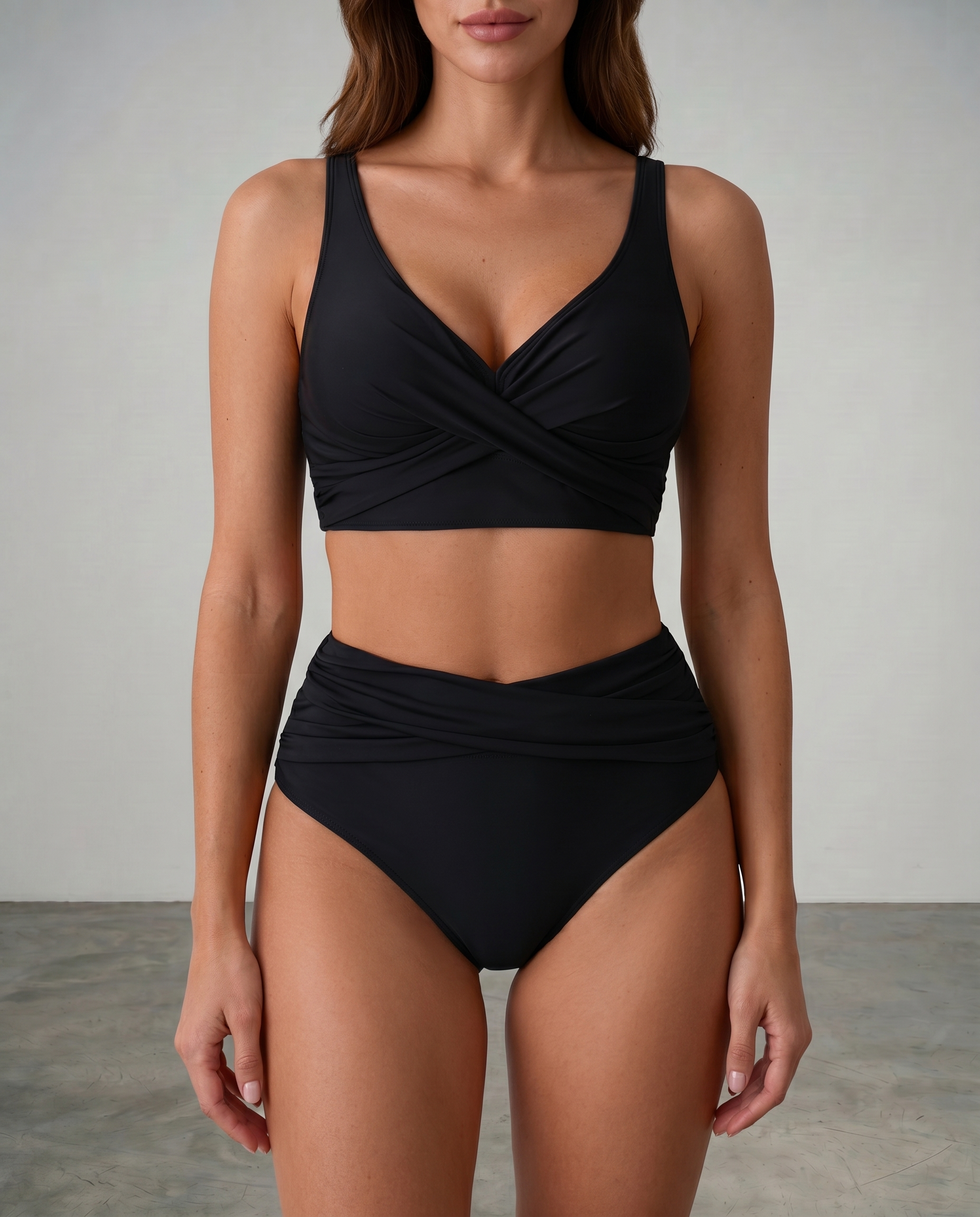 Bikini Modellante in nero - Livia di Amora Moda, foto 3