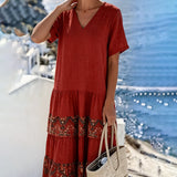 Martina | Abito Midi Vintage Floreale