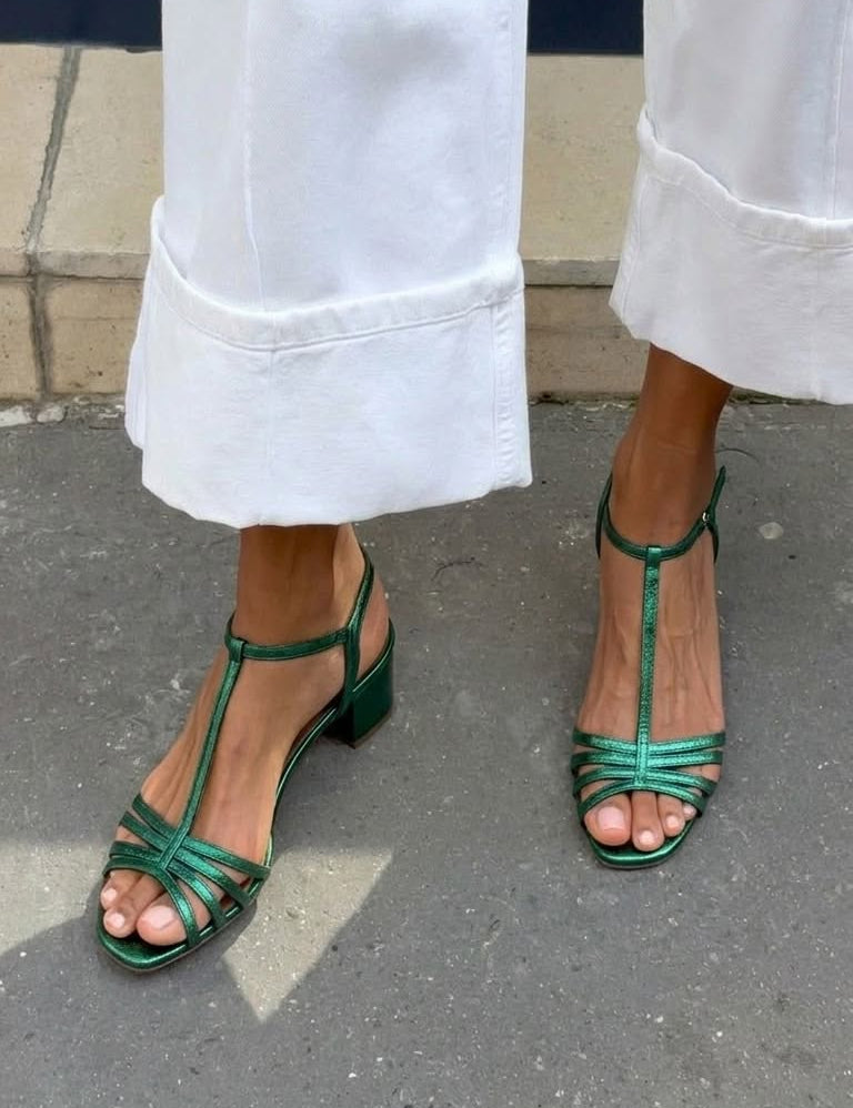 Allegra | Sandali Dorati Eleganza Quotidiana