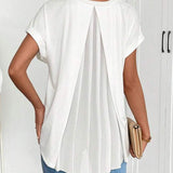 Estella | T-shirt patchwork casual