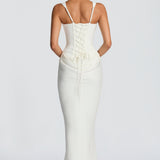 Maxi Abito Avorio - Emilia di Amora Moda, foto 3