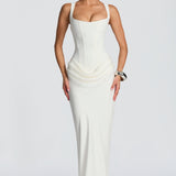 Maxi Abito Avorio - Emilia di Amora Moda, foto 7