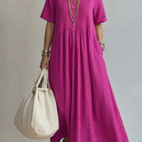 Noor | Abito Plissé Fluente ed Elegante