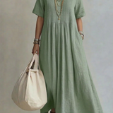 Noor | Abito Plissé Fluente ed Elegante