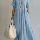 Noor | Abito Plissé Fluente ed Elegante