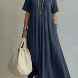 Noor | Abito Plissé Fluente ed Elegante