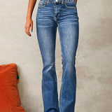 Marylène | Jeans a Zampa a Vita Alta