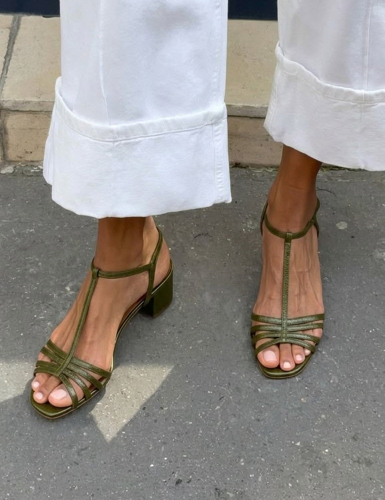 Allegra | Sandali Dorati Eleganza Quotidiana