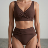 Bikini Modellante in marrone - Livia di Amora Moda, foto 4