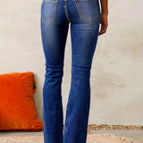 Marylène | Jeans a Zampa a Vita Alta