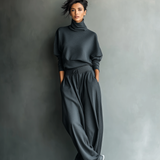 Carlotta - Insieme in Maglia con Pantalone Ampio