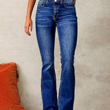 Marylène | Jeans a Zampa a Vita Alta
