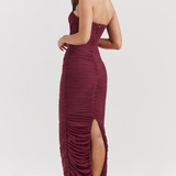 Amaris | Abito maxi in mesh