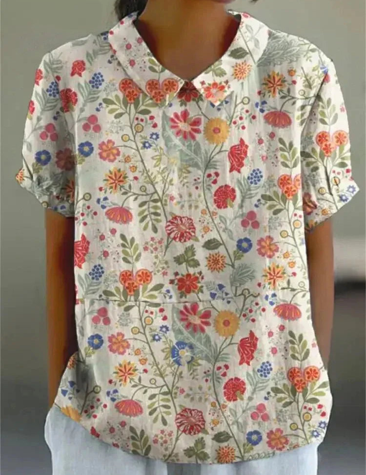 Sofia | Camicia floreale elegante