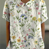 Sofia | Camicia floreale elegante