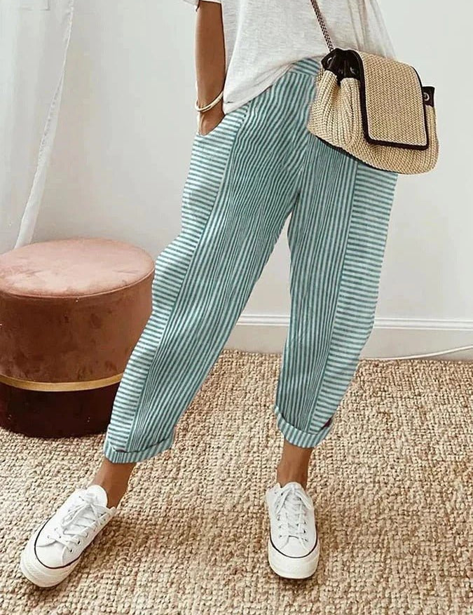 Lore | Pantaloni a righe Lore