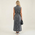 Abito Maxi in Denim - Giorgia di Amora Moda, foto 5