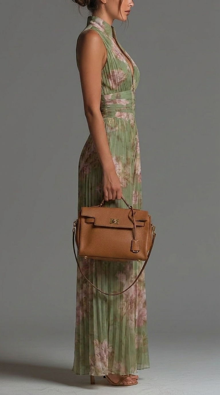 Salopette Floreale Plissettata - Manuela di Amora Moda, foto 3