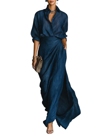 Completo con Maglia e Gonna Lunga - Francesca di Amora Moda, foto 4