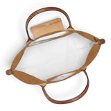 Borsa Shopper Pieghevole in Marrone Cognac - Gisella di Amora Moda, foto 3