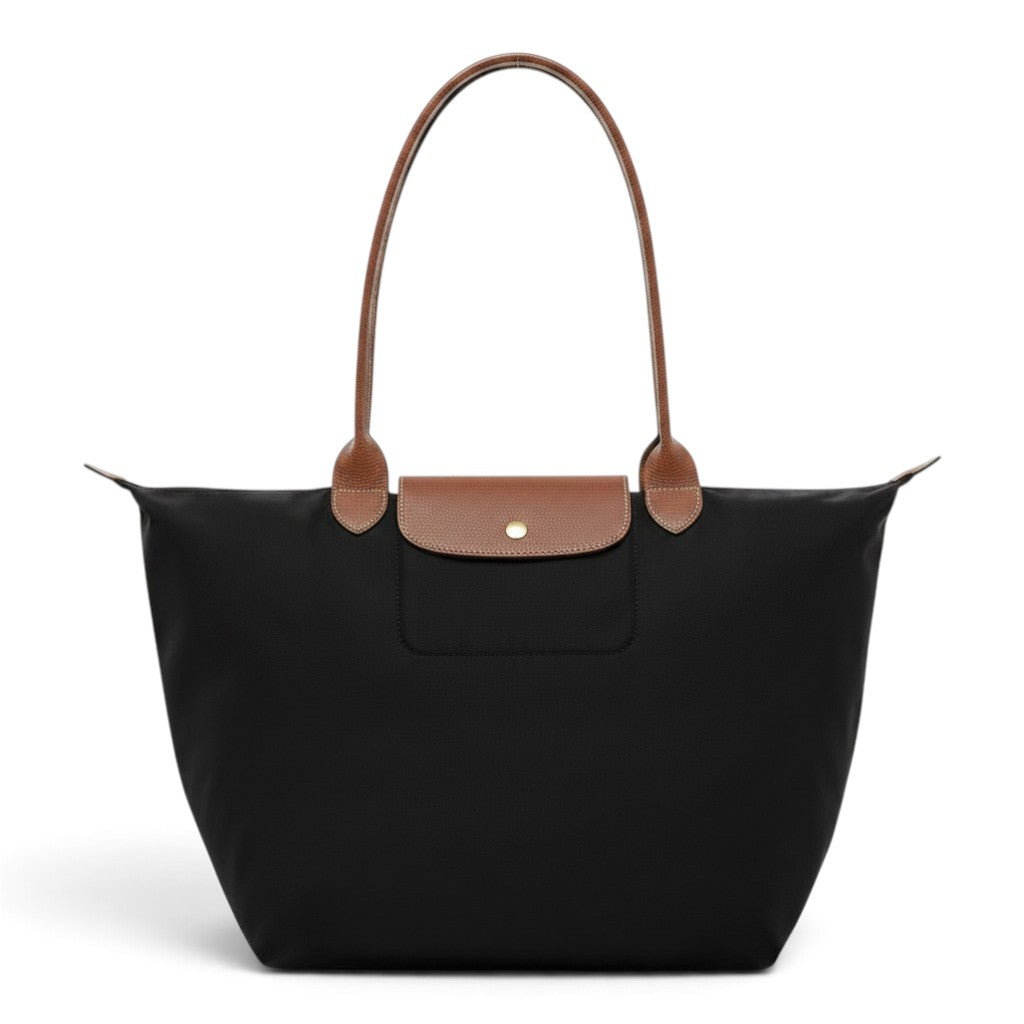 Borsa Shopper Pieghevole Nera in nero - Sabina di Amora Moda