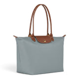 Borsa Shopper Pieghevole in Grigio Chiaro - Iolanda di Amora Moda, foto 2