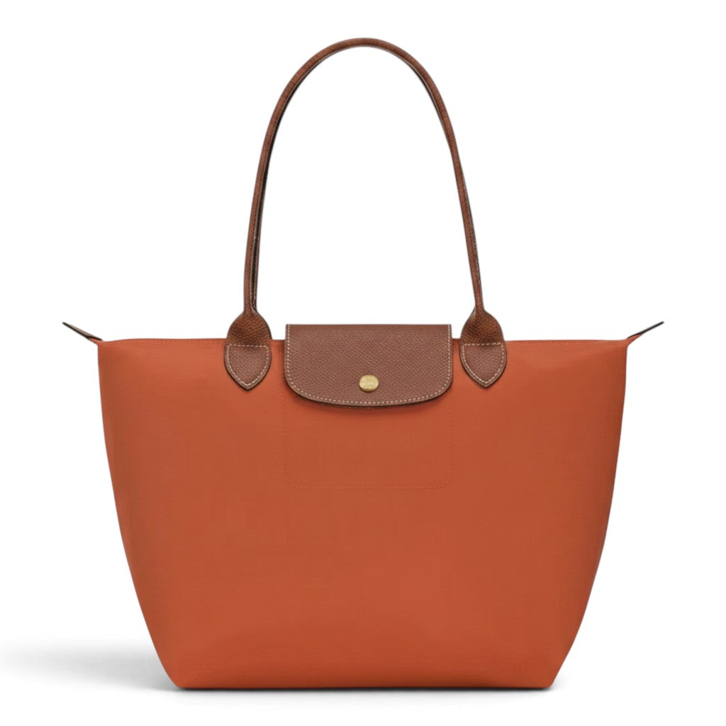 Borsa Shopper Pieghevole in Arancione Ruggine - Pia di Amora Moda