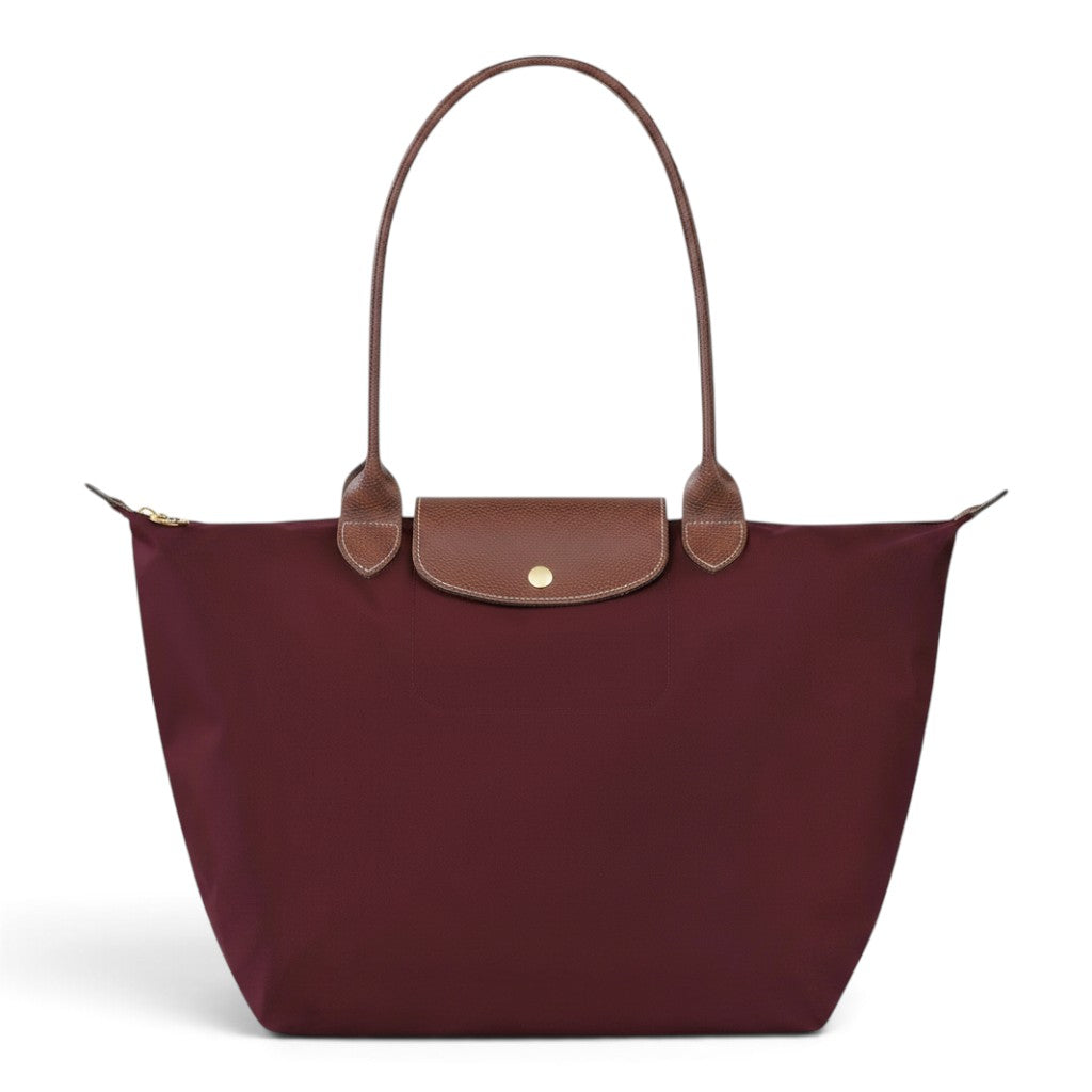 Borsa Shopper Pieghevole in Bordeaux - Carla di Amora Moda