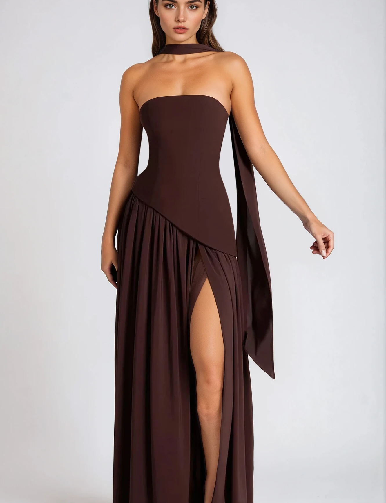 Zadie | Abito Lungo Eleganza Floreale