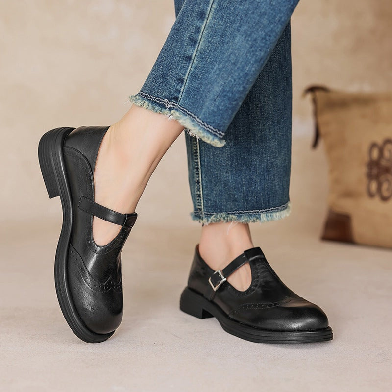 Eleganti Scarpe Mary Jane in nero - Clara di Amora Moda, foto 6