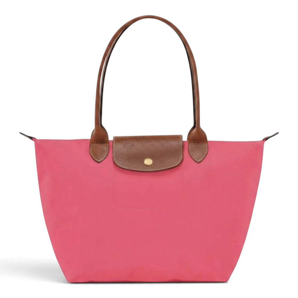 Borsa Shopper Pieghevole in Rosa Corallo - Susanna di Amora Moda