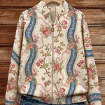 Cardigan con Motivo di Rose Rampicanti - Gioia di Amora Moda, foto 3