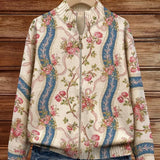 Cardigan con Motivo di Rose Rampicanti - Gioia di Amora Moda, foto 3