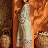 Serena | Abito Boho Ricamato