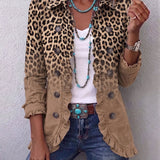 Giacca Vintage con Volant e Leopardo Sfumato - Marzia di Amora Moda