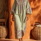 Serena | Abito Boho Ricamato