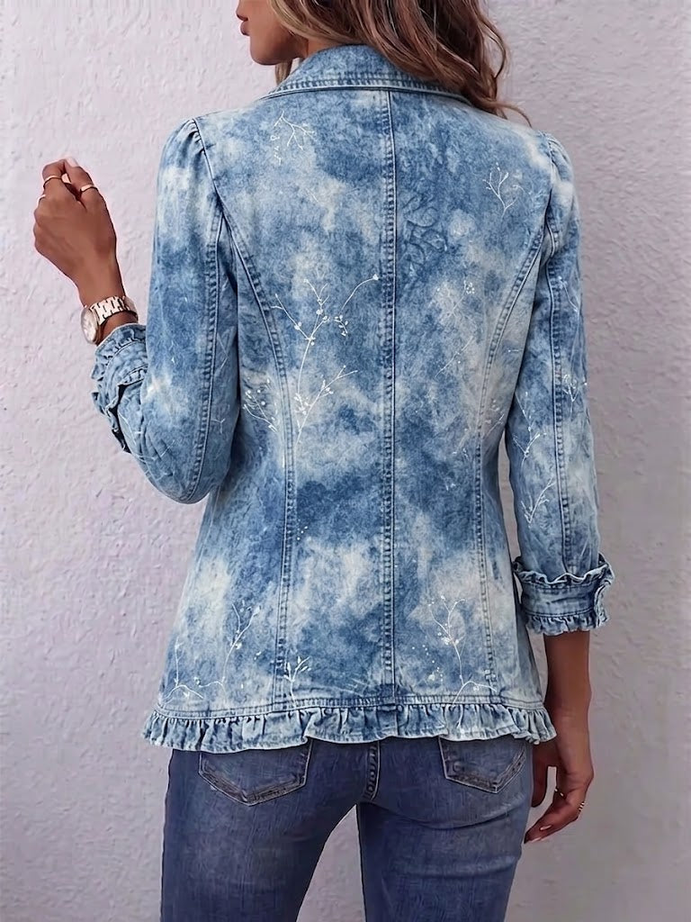 Giacca Vintage Botanica con Volant - Sofia di Amora Moda, foto 2