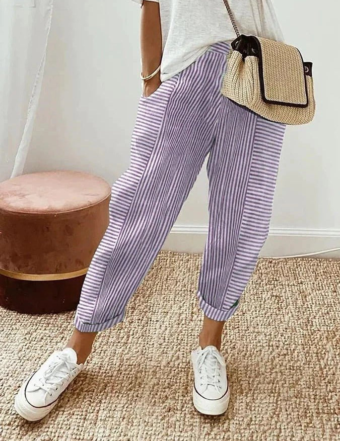 Lore | Pantaloni a righe Lore