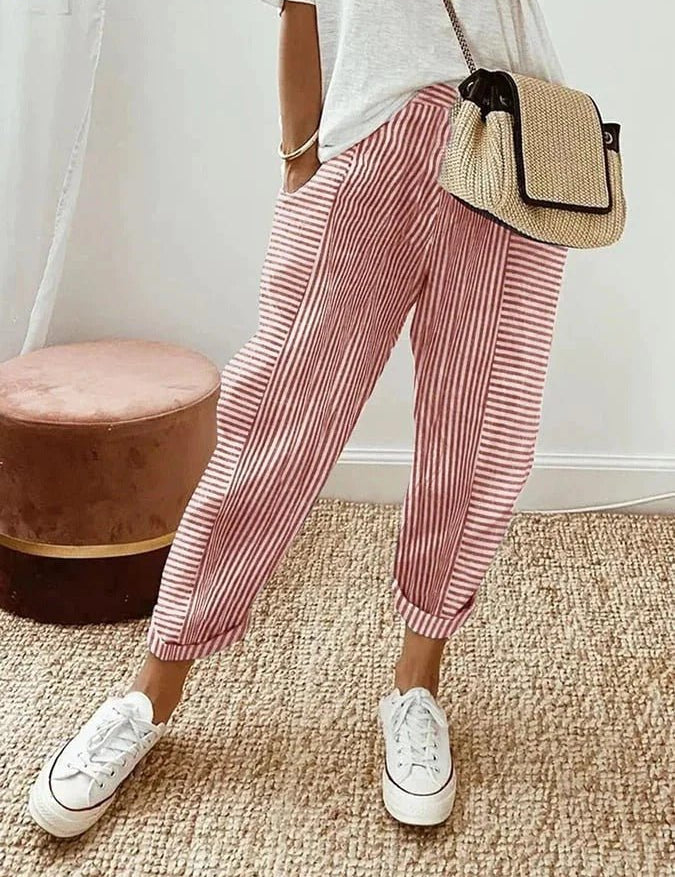 Lore | Pantaloni a righe Lore