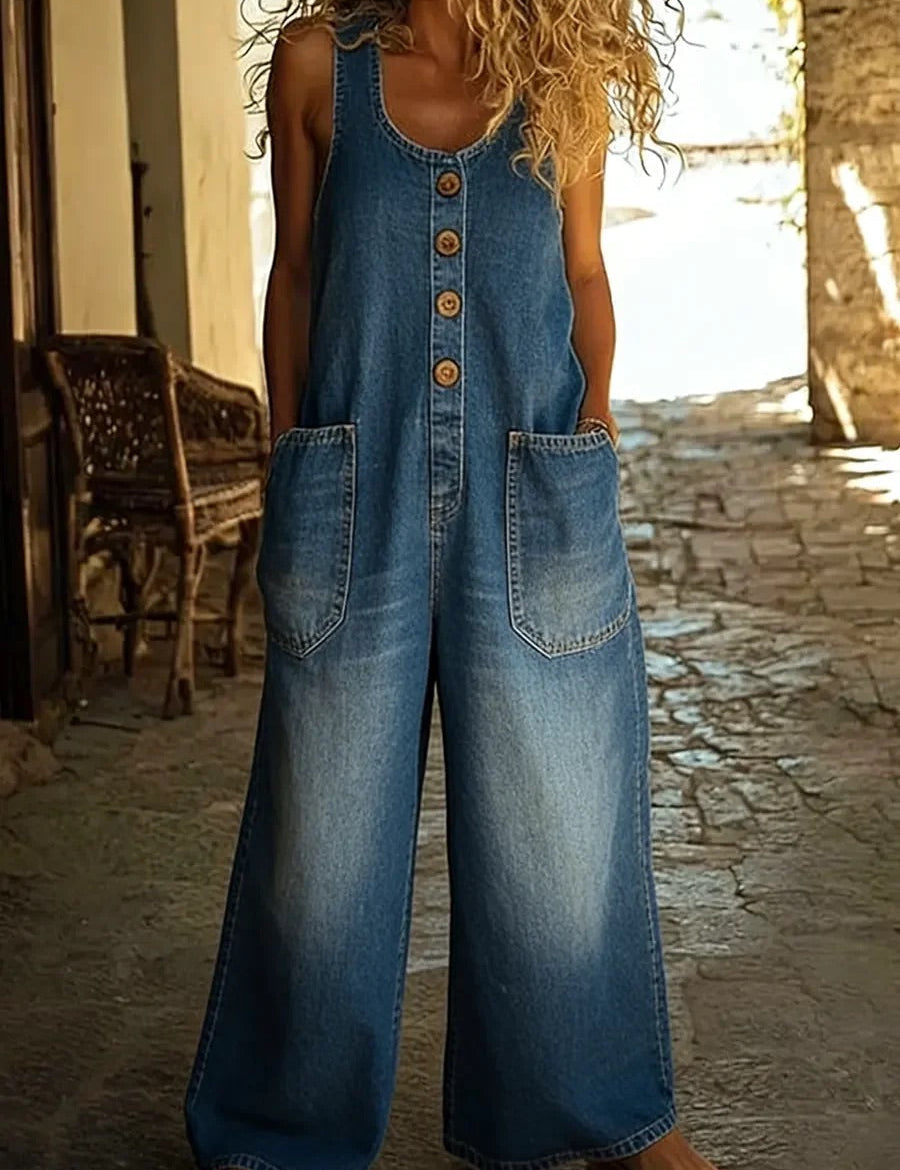 Jeans Vintage in Cotone Organico - Rita di Amora Moda