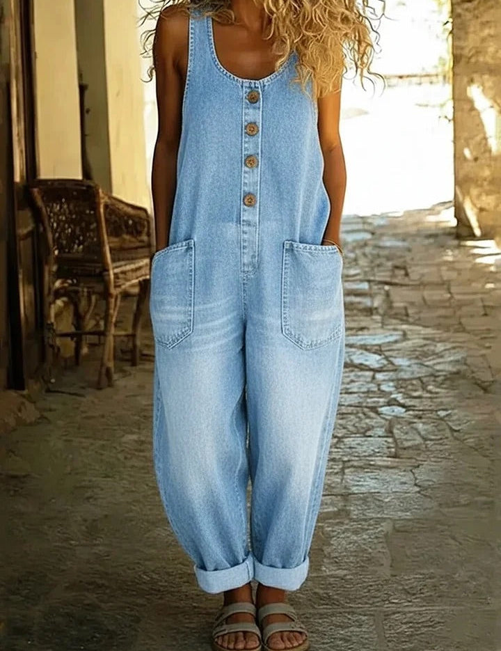 Jeans Vintage in Cotone Organico - Rita di Amora Moda, foto 3